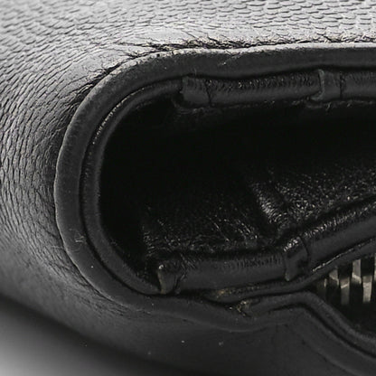 Chanel Caviar Sevruga Large Zip Pocket Wallet Black 11 of 11
