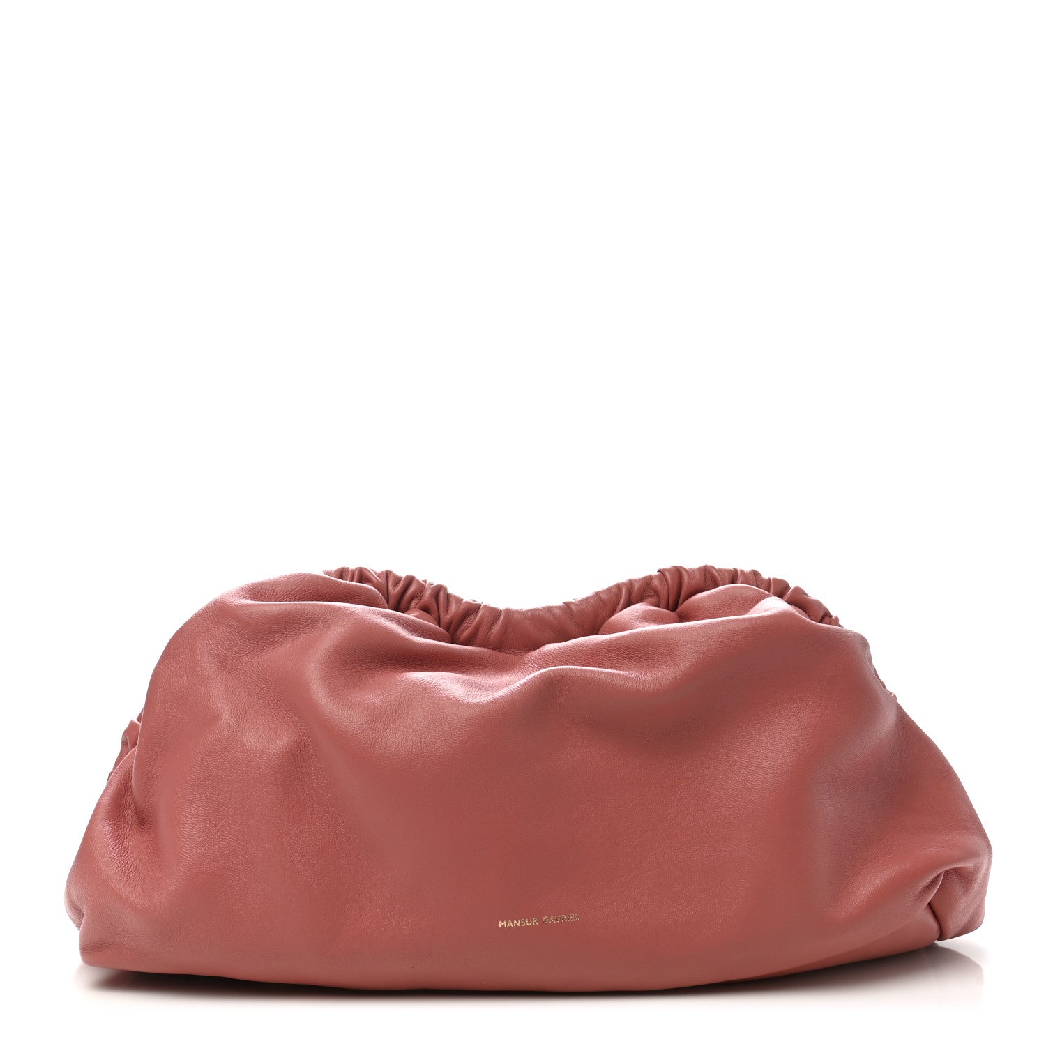 Mansur Gavriel Lambskin Cloud Clutch Blush 1 of 6
