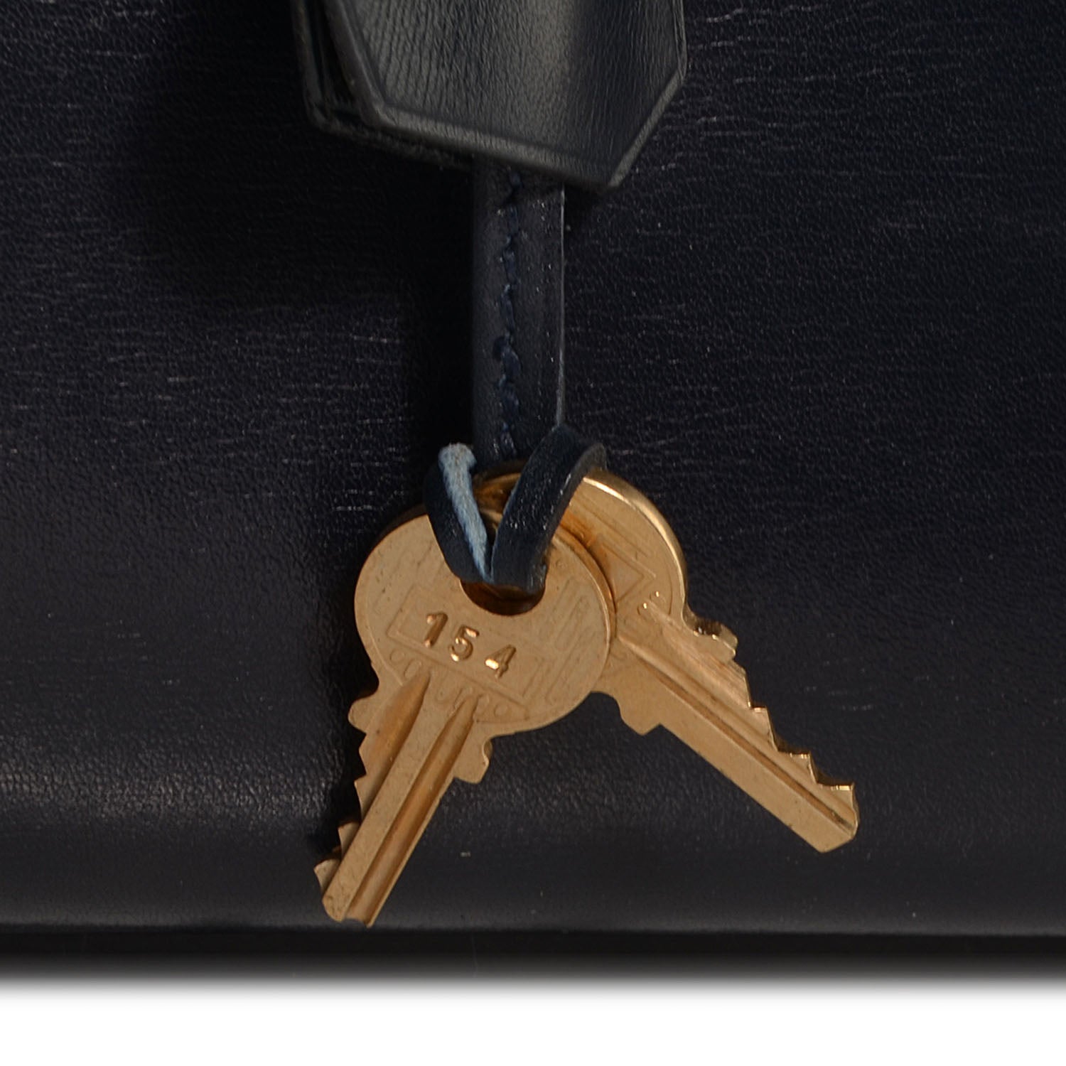 Hermes Box Kelly Retourne 35 Indigo 12 of 22