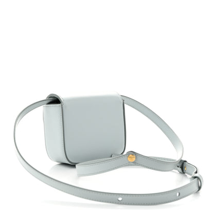 Celine Shiny Calfskin Mini Claude Soft Blue 3 of 10