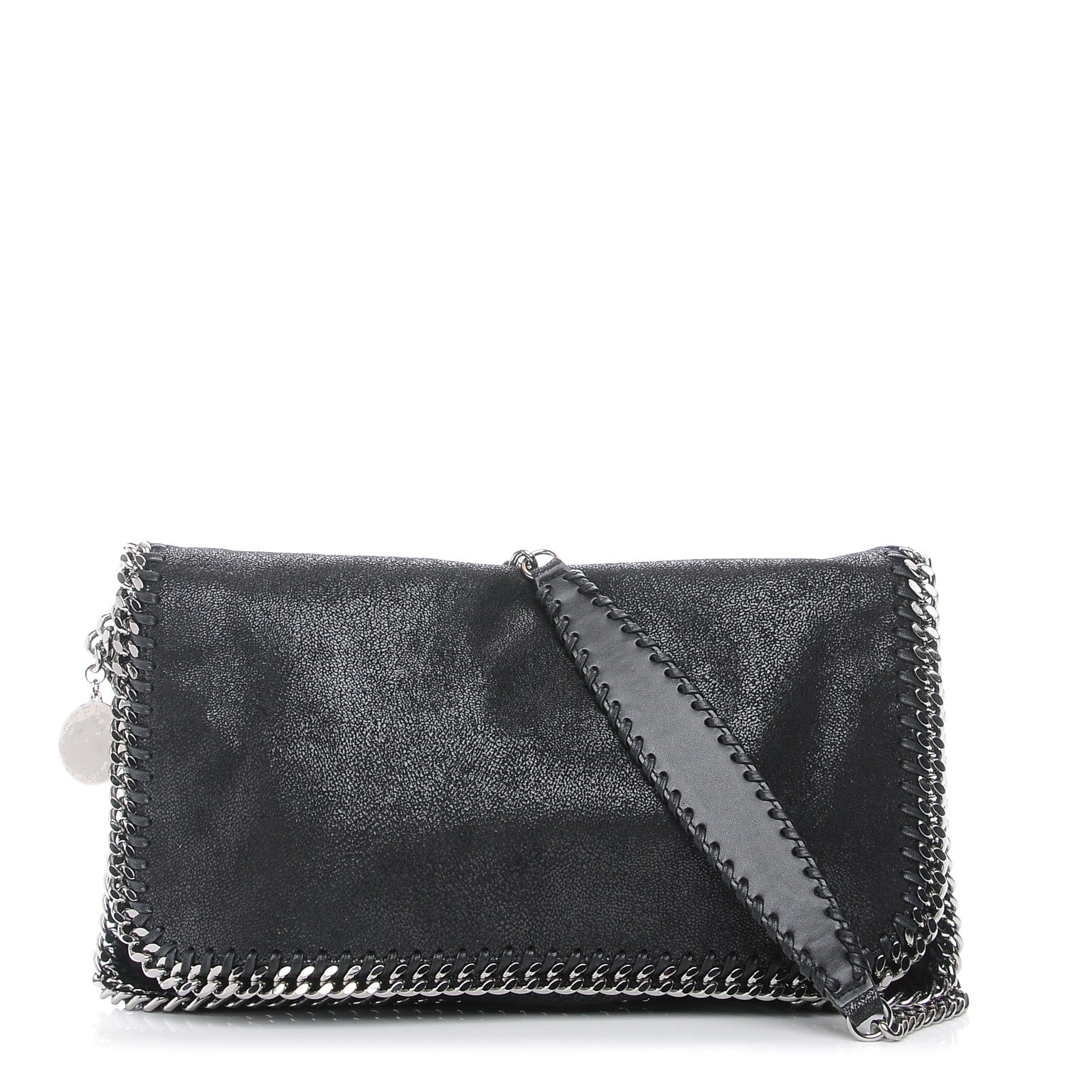 Stella McCartney Shaggy Deer Falabella Messenger Black 1 of 8