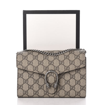 Gucci GG Supreme Monogram Mini Dionysus Chain Wallet Beige Taupe 11 of 11