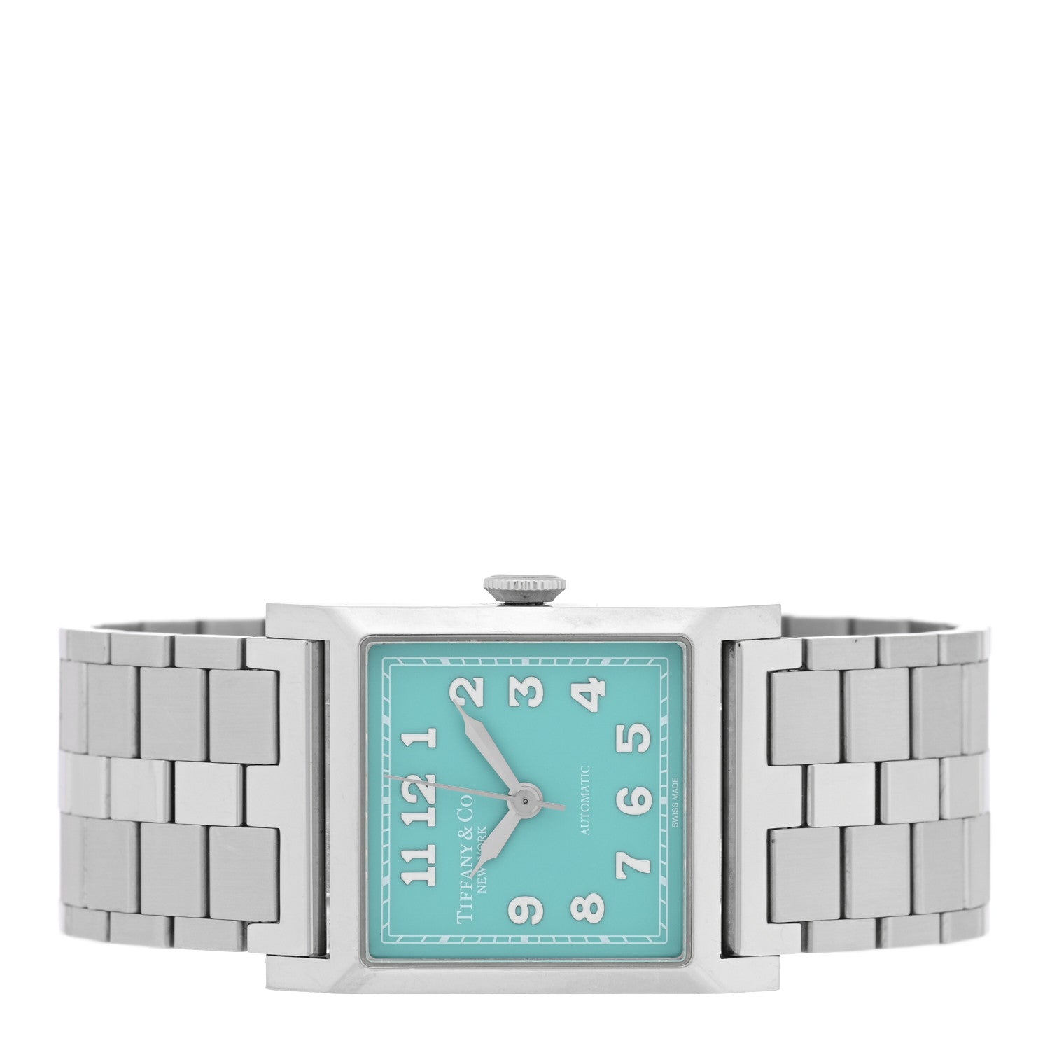 Tiffany Stainless Steel 27mm Union Square Automatic Watch Tiffany Blue 2 of 5