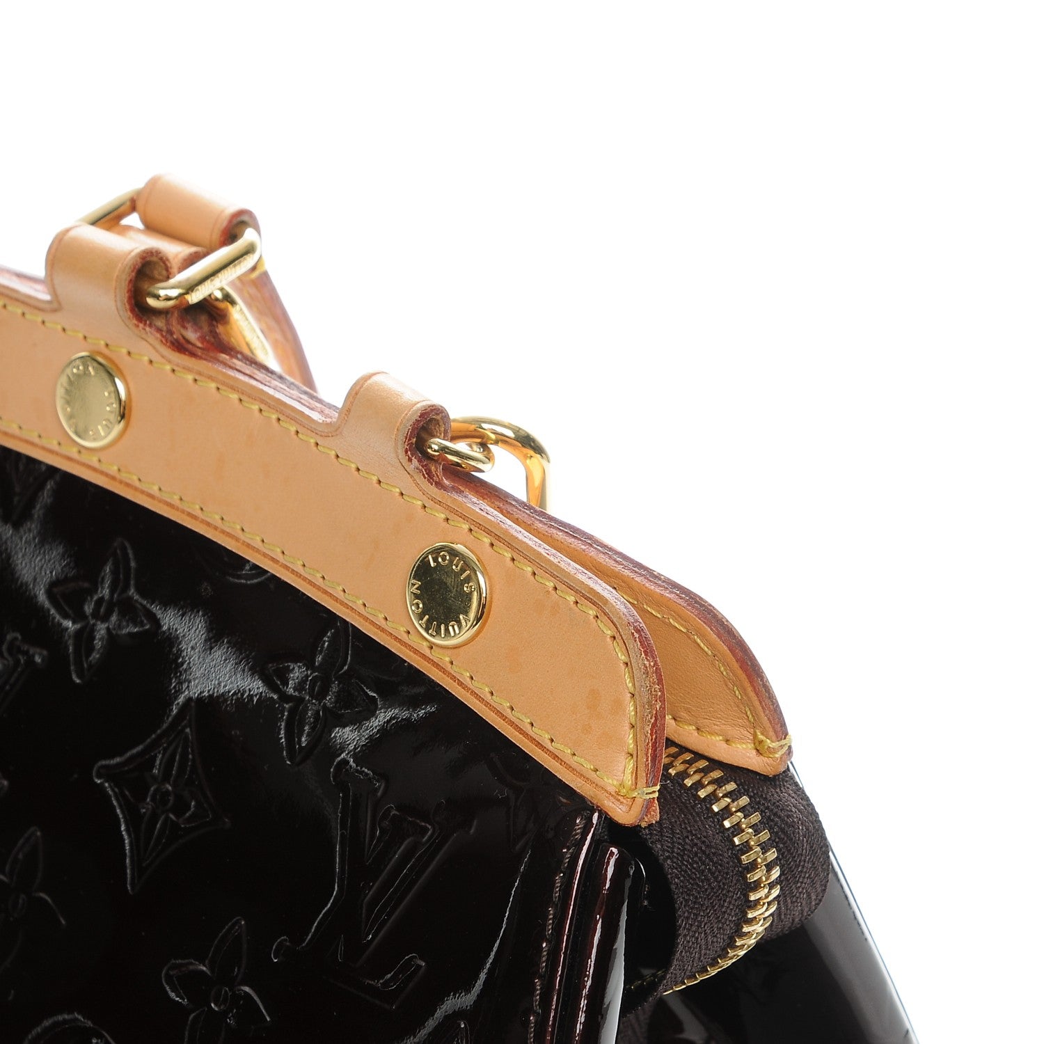 Louis Vuitton Vernis Brea MM Amarante 9 of 10
