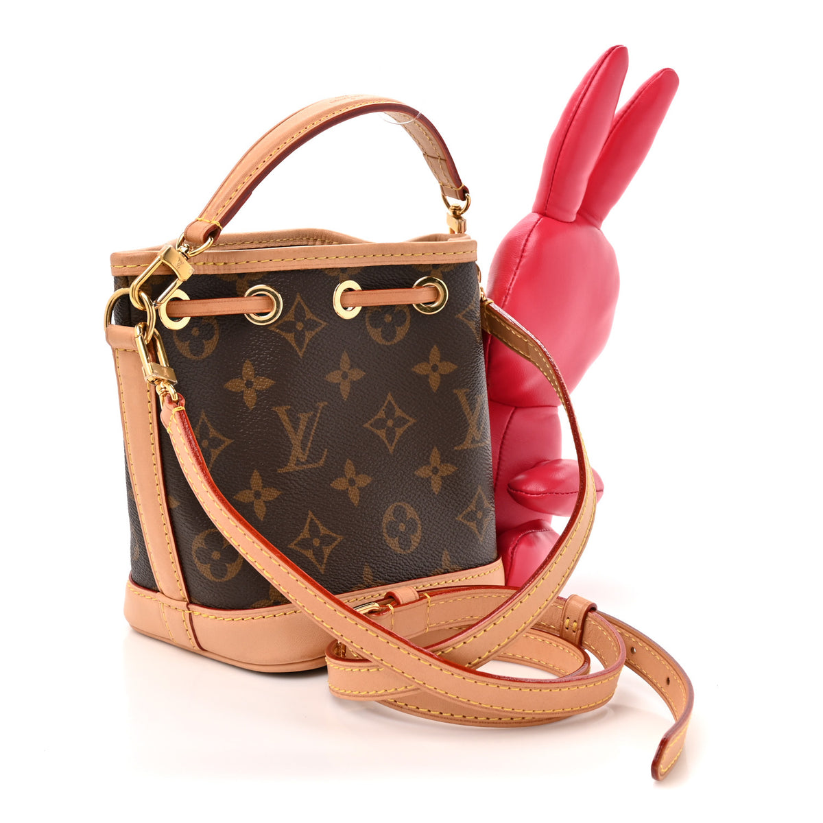 Louis Vuitton LV X Sun Yitian Monogram Rabbit Nano Noe 2 of 8