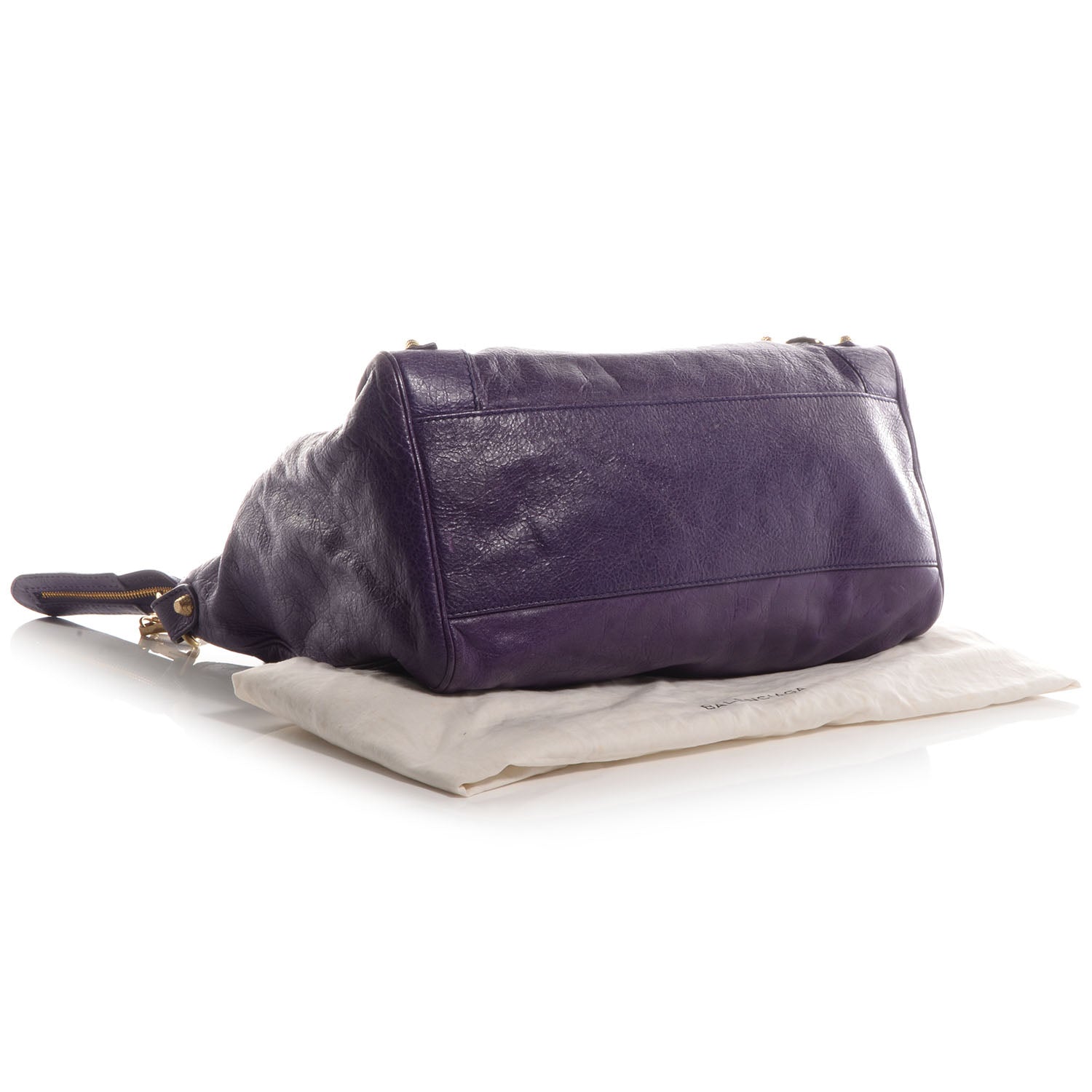 Balenciaga Agneau Giant 12 Gold Hardware Velo Dark Violet 4 of 10