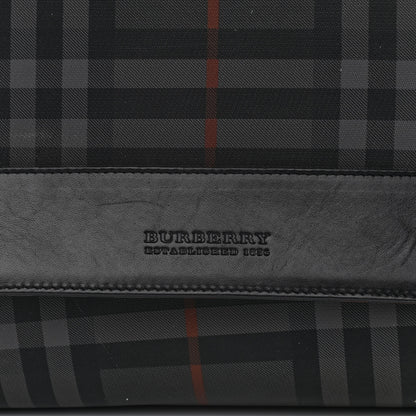 Burberry Nylon Smoked Check Messenger Bag 12 of 17