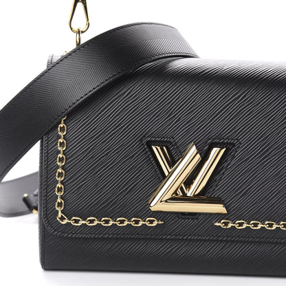 Louis Vuitton Epi Twist Top Handle Shoulder Bag MM Black 8 of 8