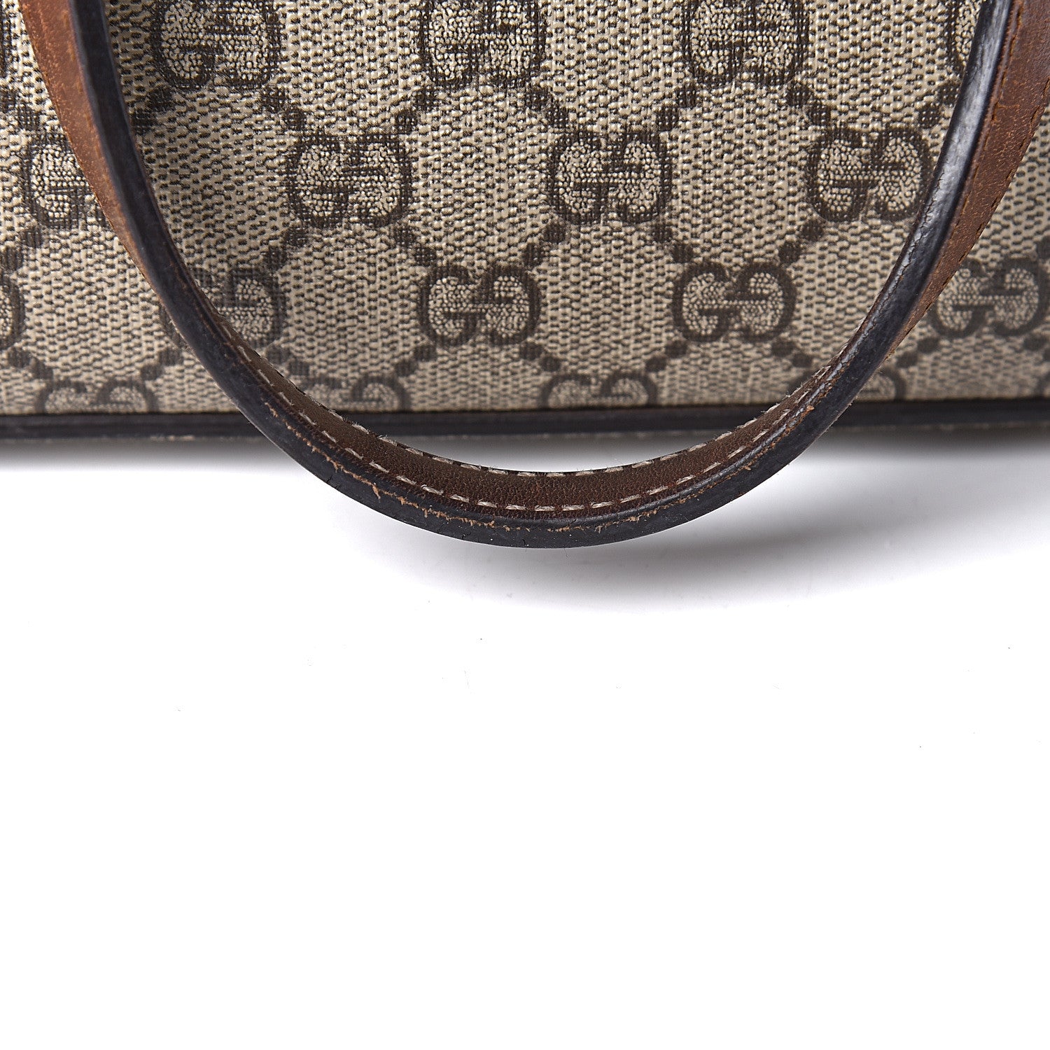 Gucci GG Supreme Monogram Medium Zippered Bucket Tote Beige Tuscany 13 of 25