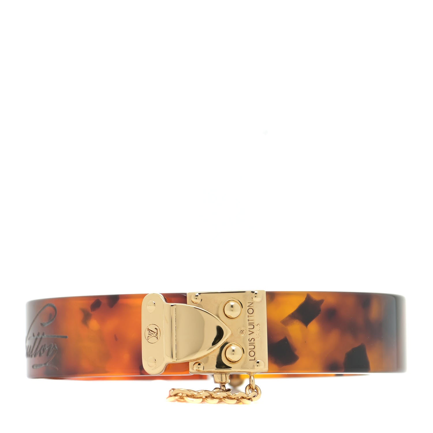 Louis Vuitton Lock Me Bracelet Ecaille 1 of 8