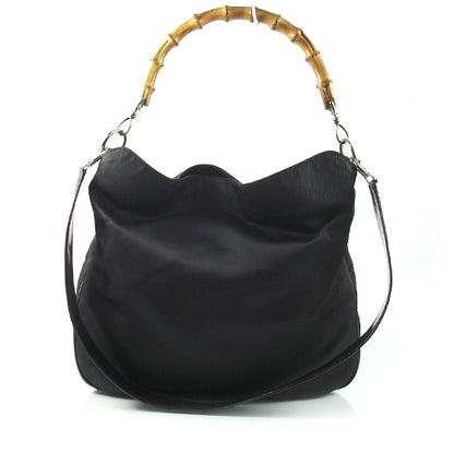 Gucci Nylon Bamboo Top Handle Tote 1 of 8