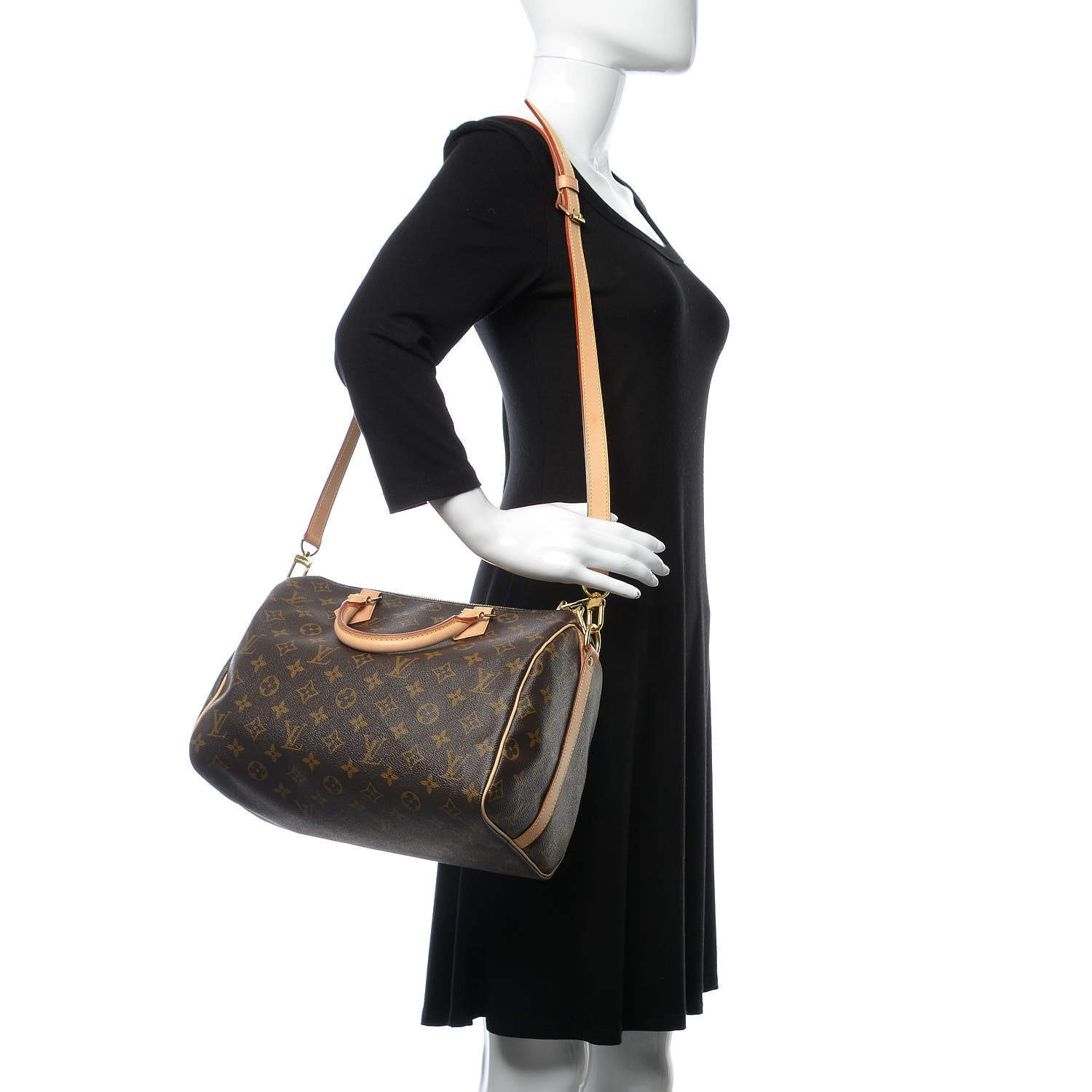 Louis Vuitton Monogram Speedy Bandouliere 30 2 of 11