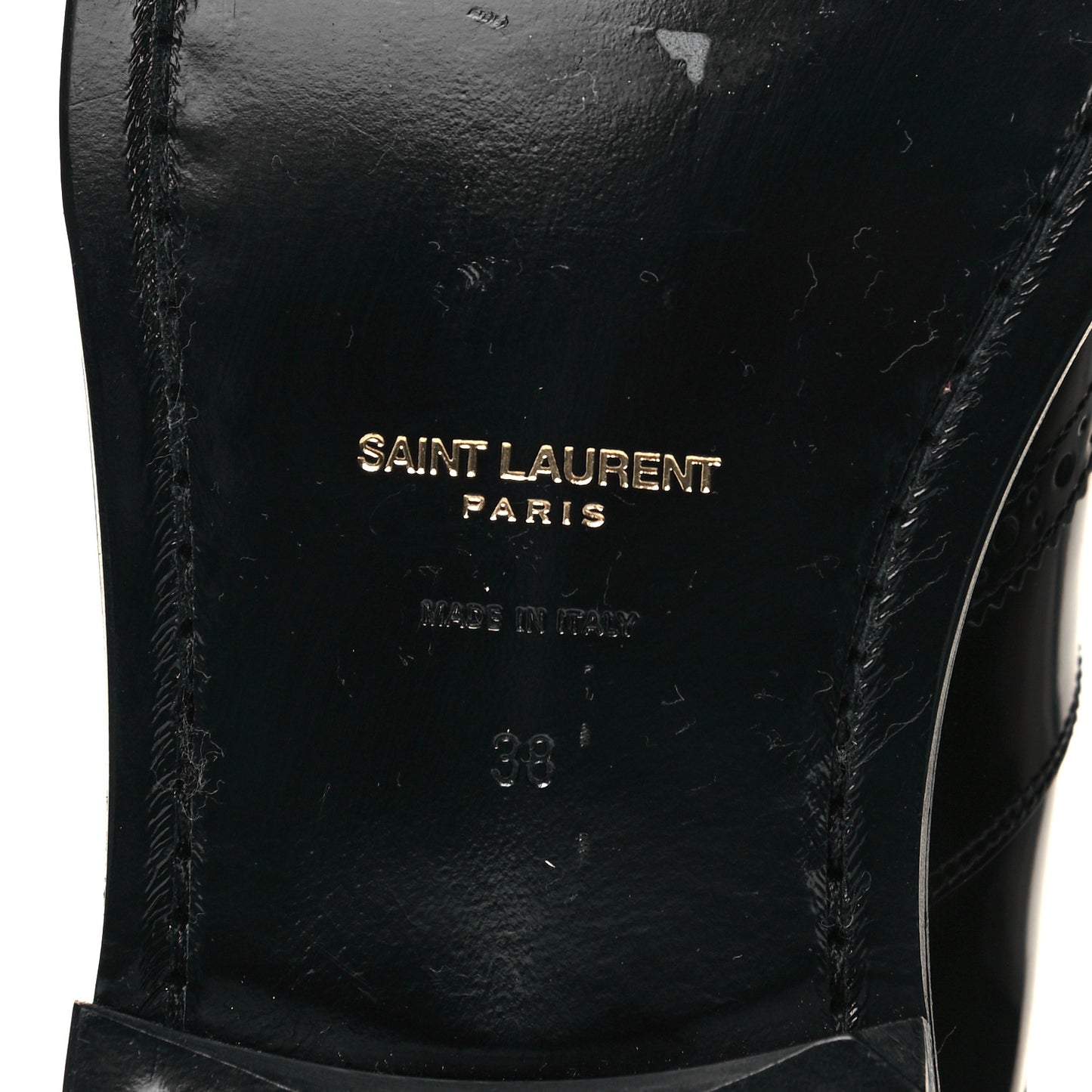 Calfskin Army Chelsea Boots 38 Black