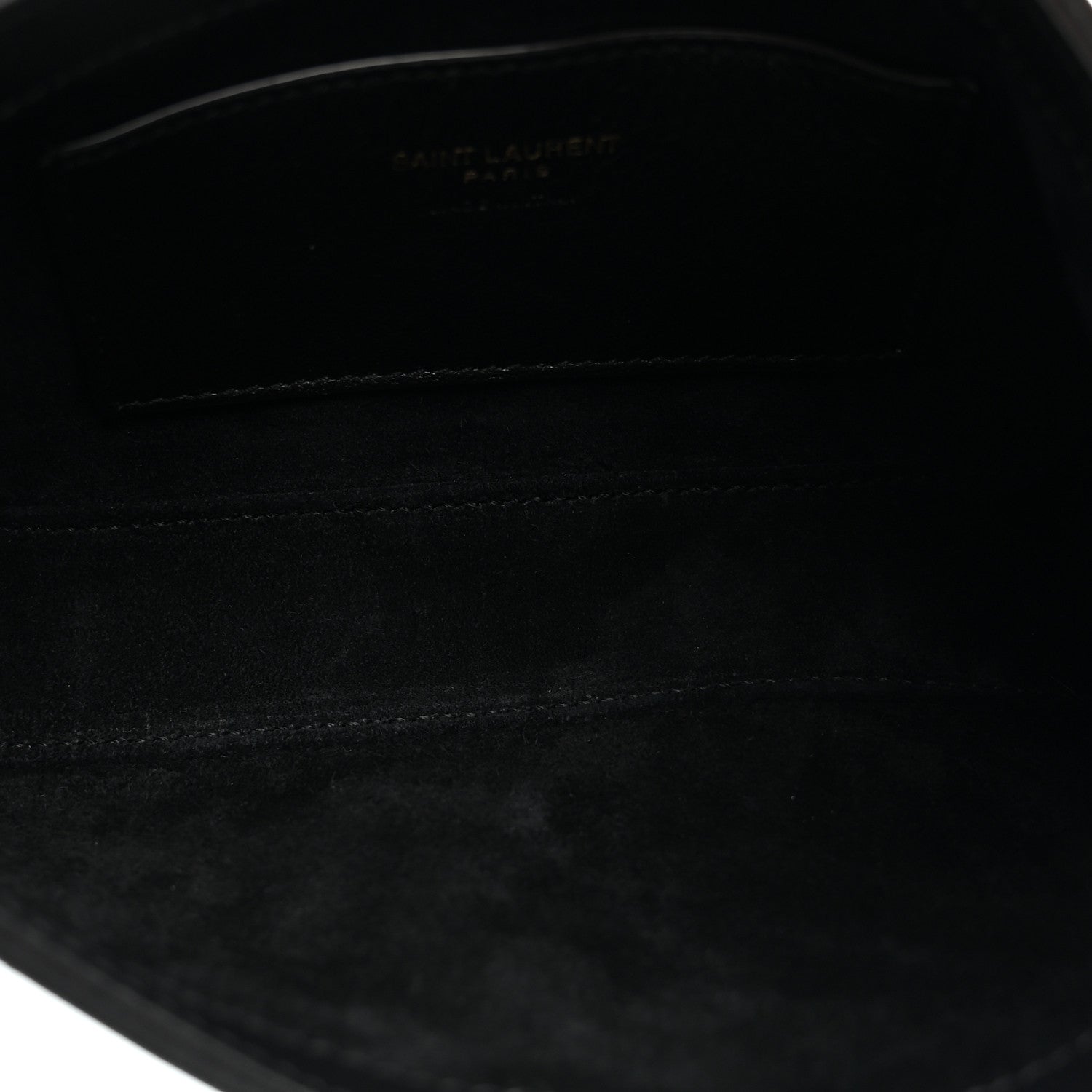 Saint Laurent Patent Le 5 A 7 Mini Hobo Black 4 of 8