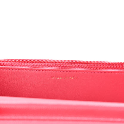 Chanel Caviar Quilted French New Wave Chain CC Wallet On Chain WOC Pink 7 of 13