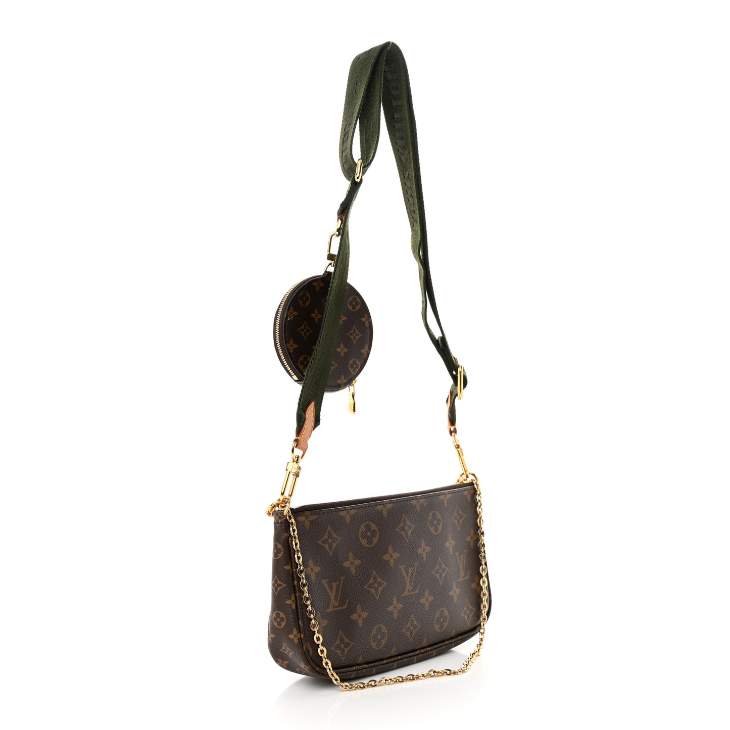 Monogram Multi Pochette Accessories Kaki