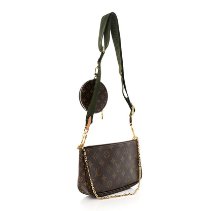 Louis Vuitton Monogram Multi Pochette Accessories Kaki 3 of 12