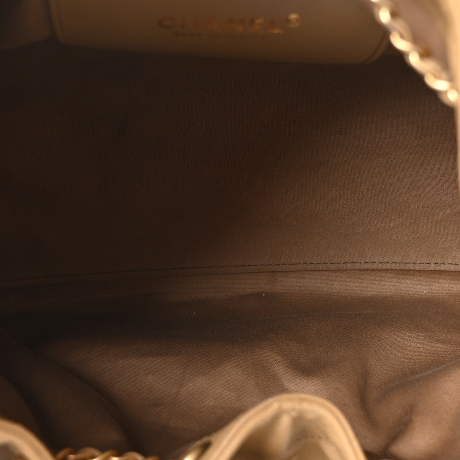 Chanel Caviar Quilted Small Chanel 25 Handbag Beige 5 of 10
