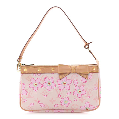 Louis Vuitton Monogram Cherry Blossom Pochette Accessories Pink 1 of 11