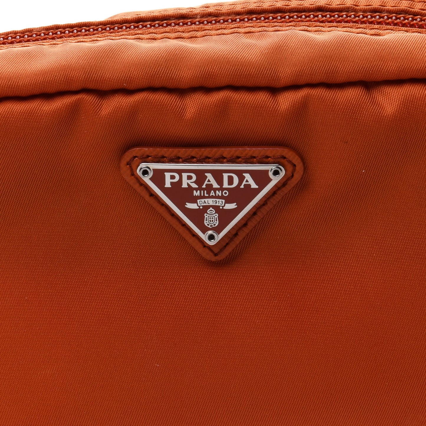 Tessuto Nylon Pouch Papaya