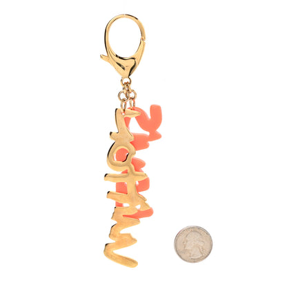 Louis Vuitton Graffiti Bag Charm Orange 2 of 4