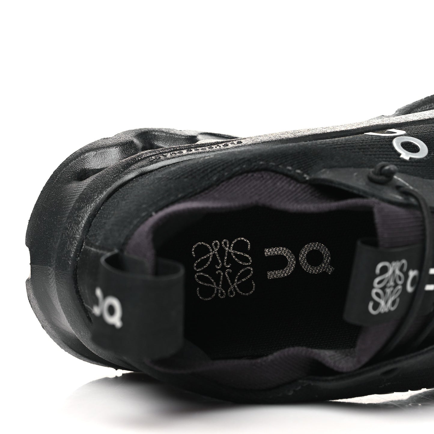 X ON Recycled Polyester Womens Cloudtilt Sneakers 37 Black