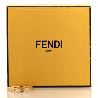 Fendi Metal Baguette Ring M 54 6.75 Gold 5 of 5