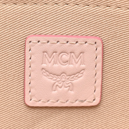 MCM Visetos Small Aren Multifunction Crossbody Pouch Powder Pink 7 of 13