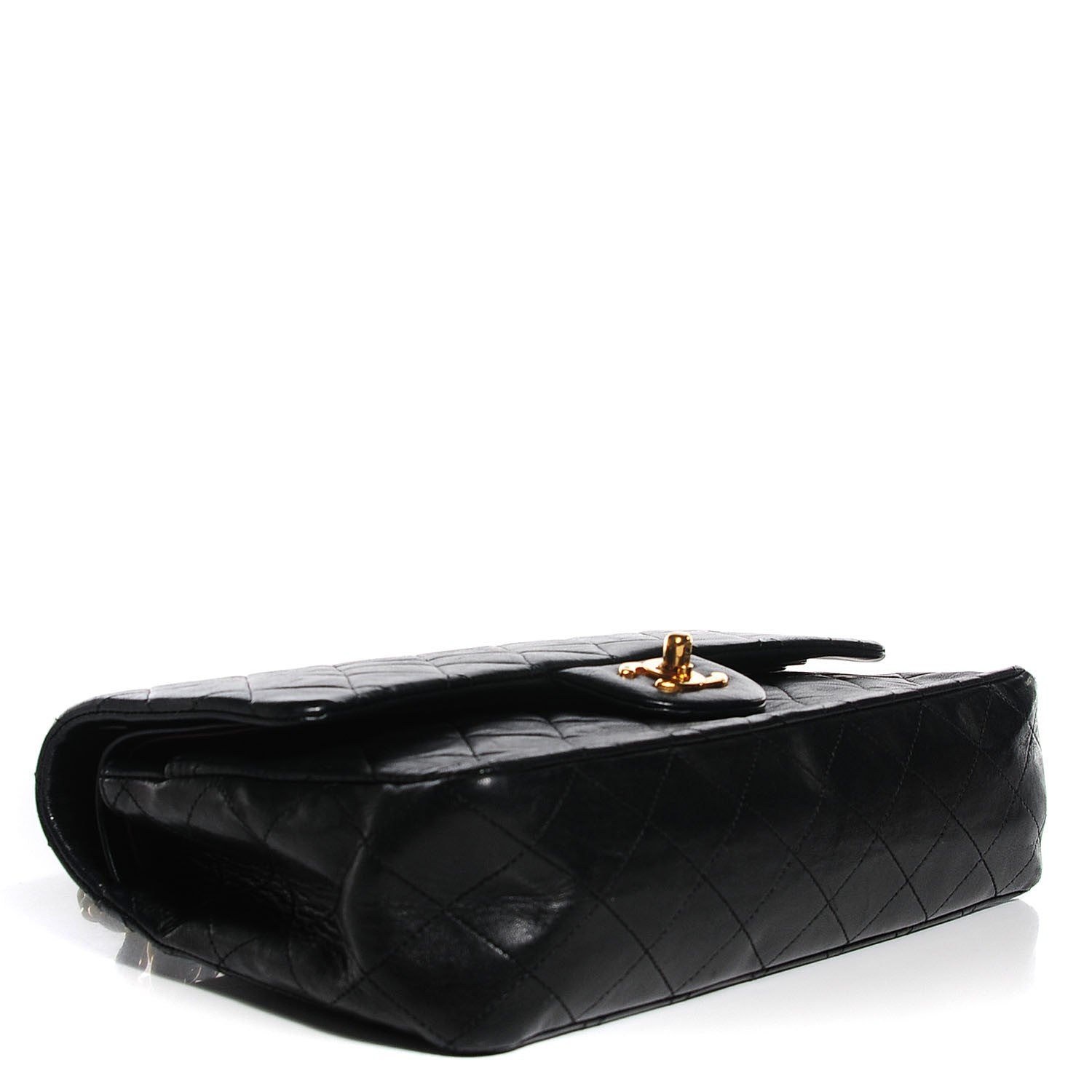 Chanel Lambskin Medium Double Flap Black 4 of 9