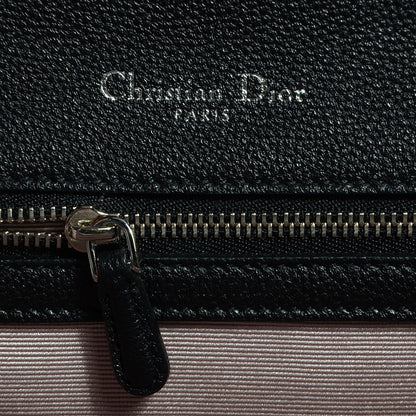 Christian Dior Grained Calfskin Medium Diorama Flap Bag Black 6 of 7