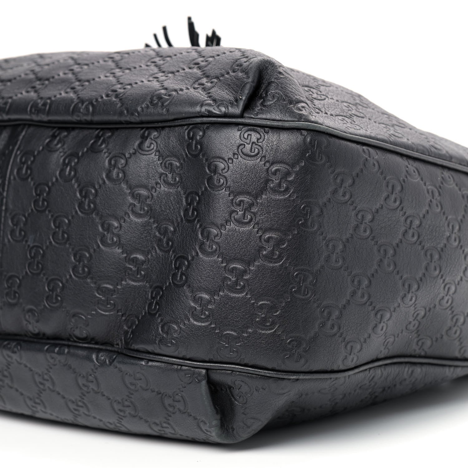Gucci Guccissima Medium Emily Hobo Black 9 of 10