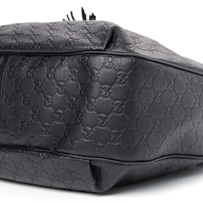 Gucci Guccissima Medium Emily Hobo Black 9 of 10