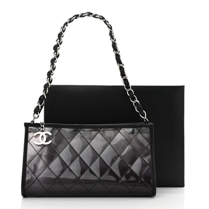 Chanel Vinyl Naked Pochette Black 11 of 11