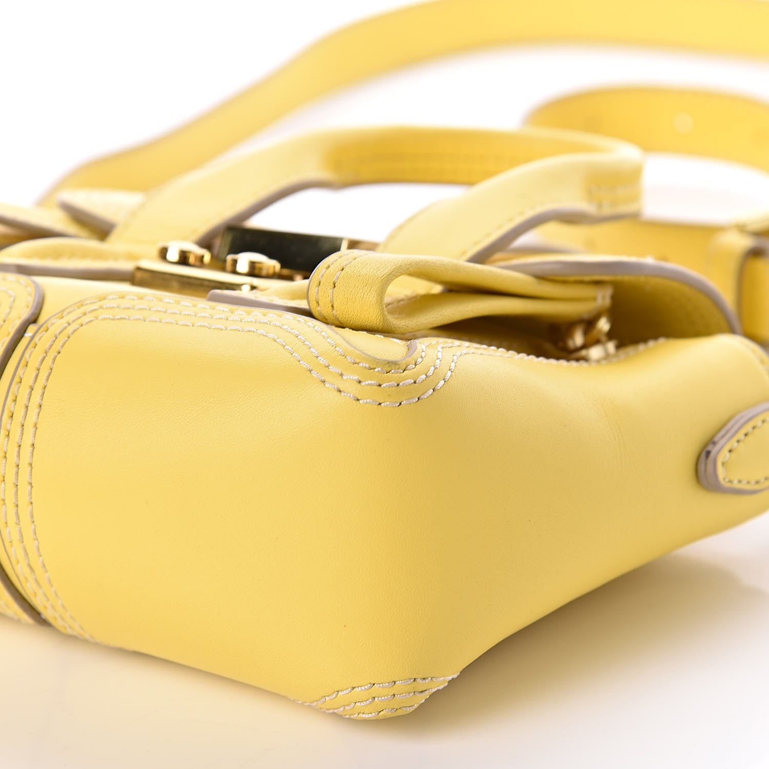 3.1 Phillip Lim 3.1 Smooth Calfskin Nano Pashli Satchel Pineapple 9 of 11