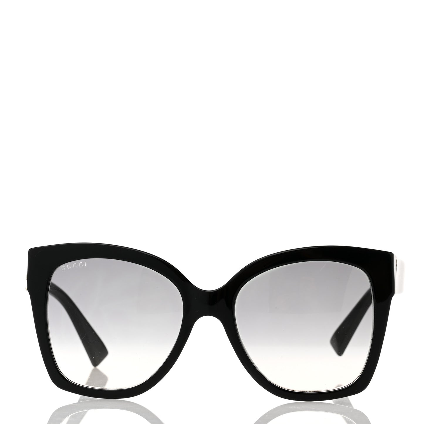 Acetate Square Frame Sunglasses GG0459S Black