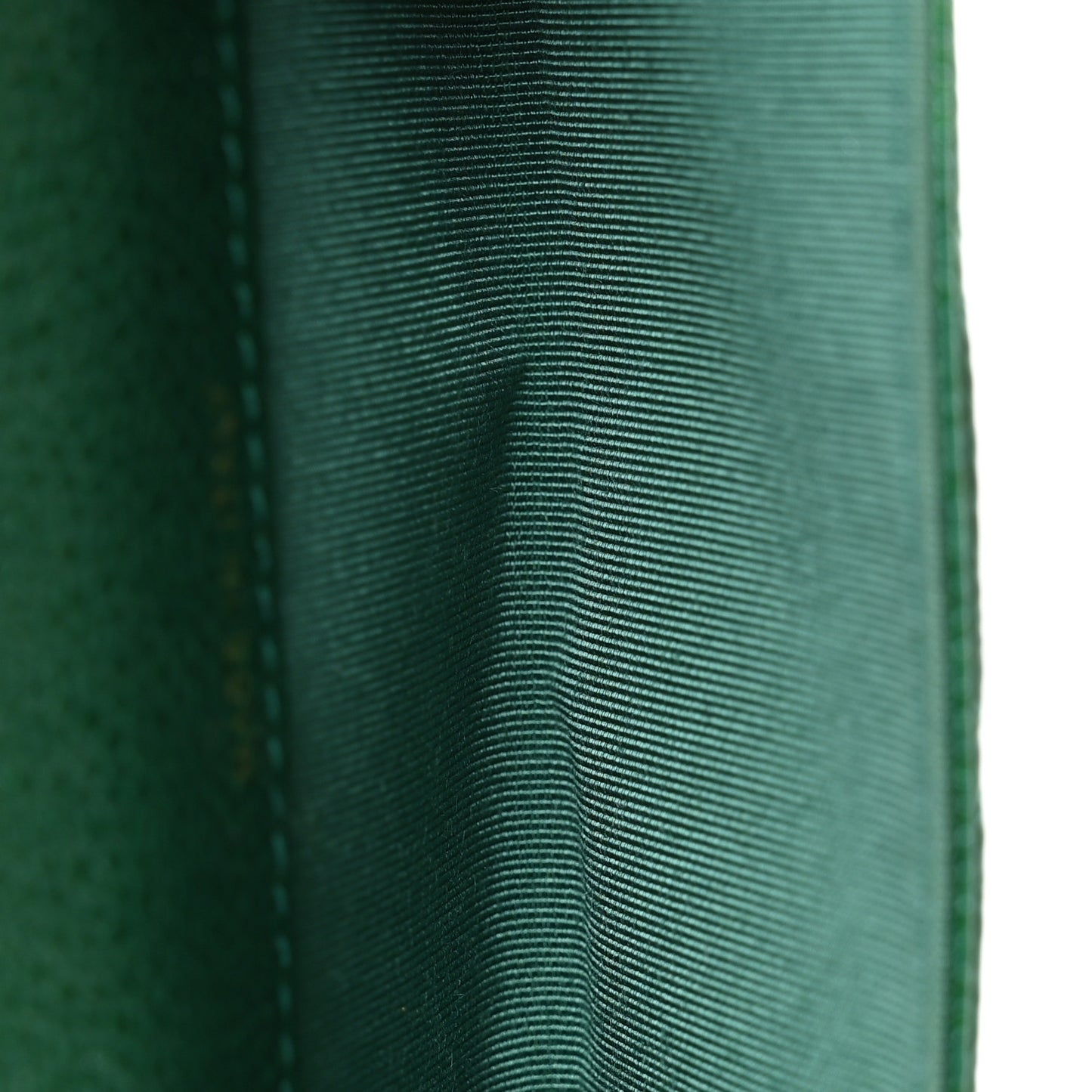 Metallic Caviar Quilted Flap Card Holder Wallet Green