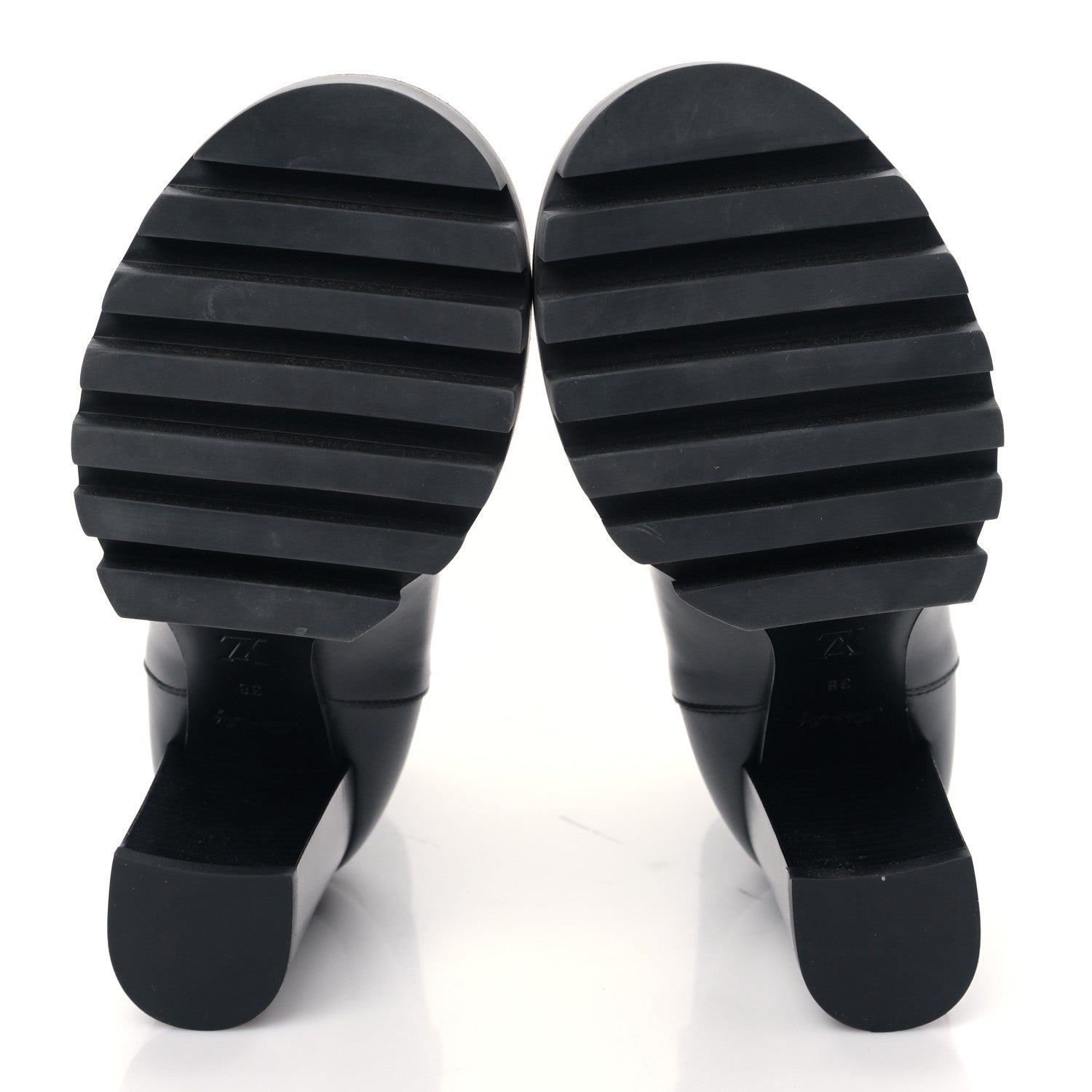 Louis Vuitton Calfskin Monogram Star Trail Ankle Boots 38 Black 7 of 7