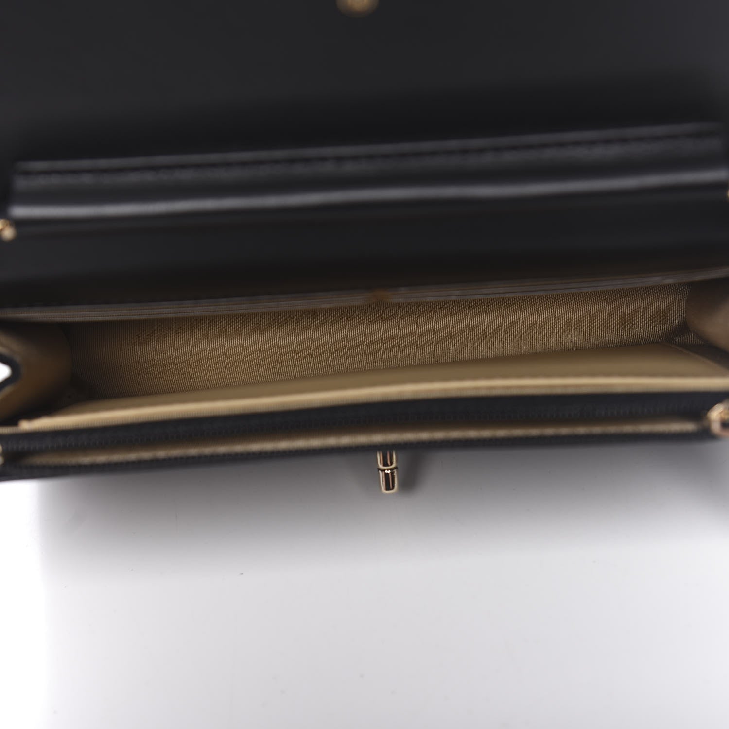 Chanel Velvet Quilted Pearl Crush Wallet On Chain WOC Black 5 of 12