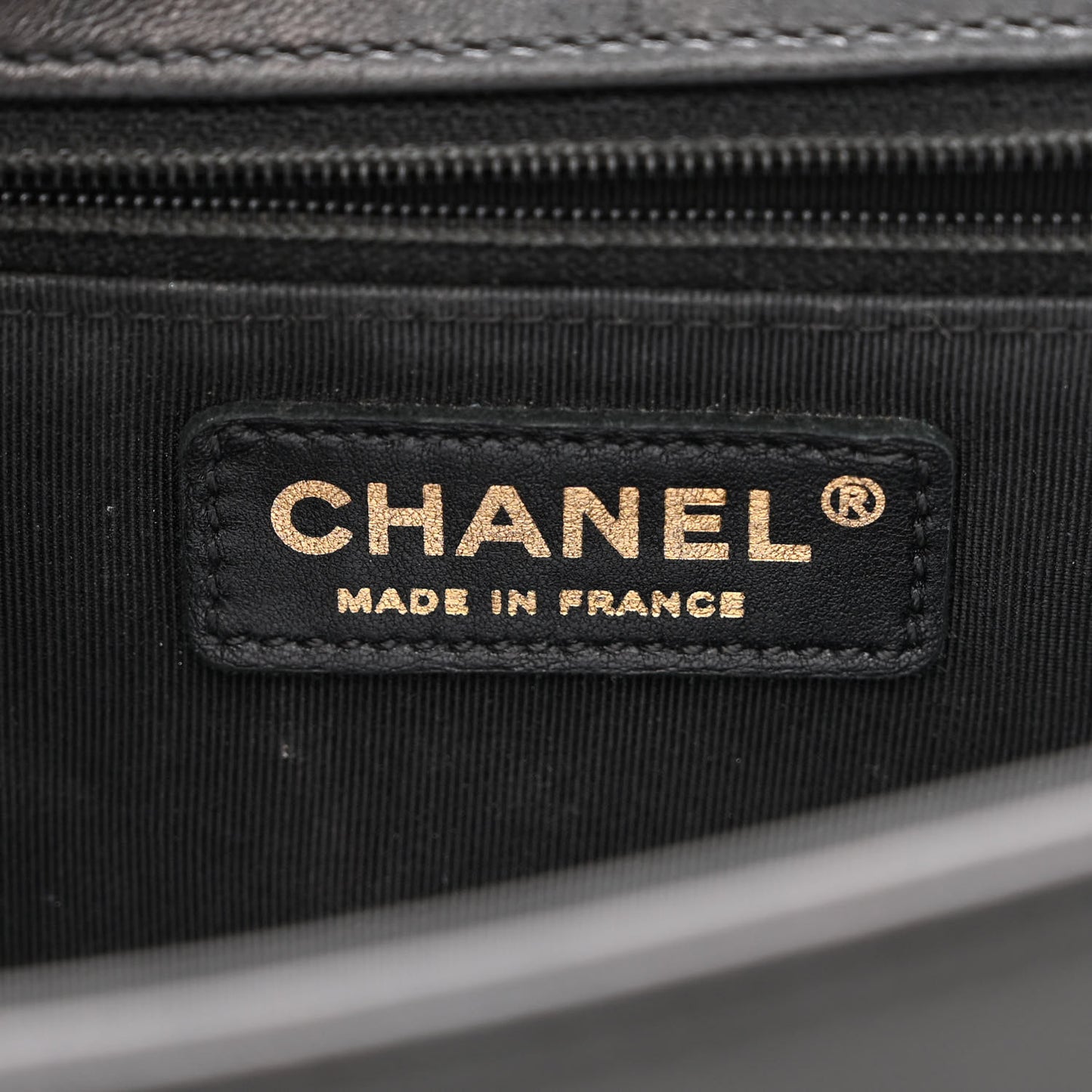 Lambskin Quilted New Medium Boy Flap Black