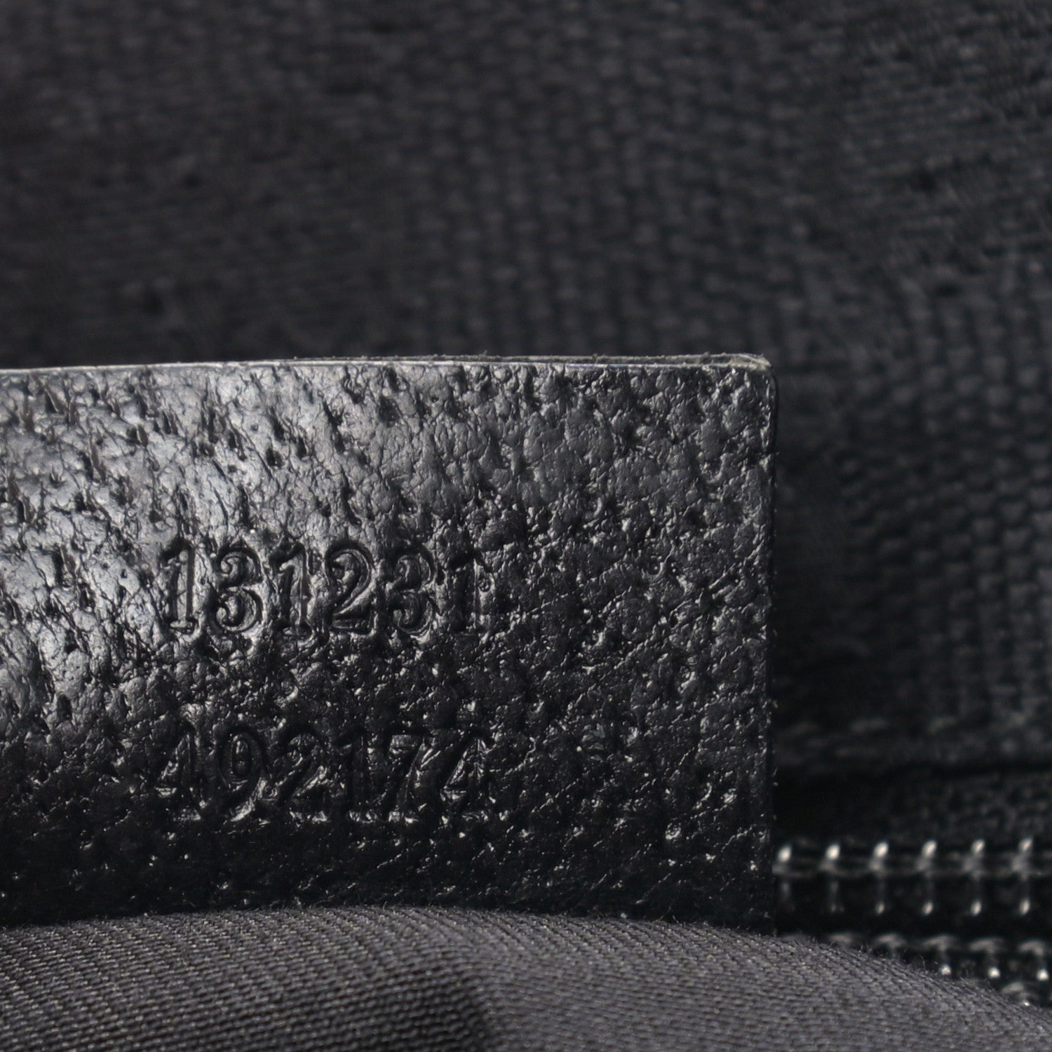 Gucci GG Monogram Large Web Handle Bucket Tote Black 8 of 11