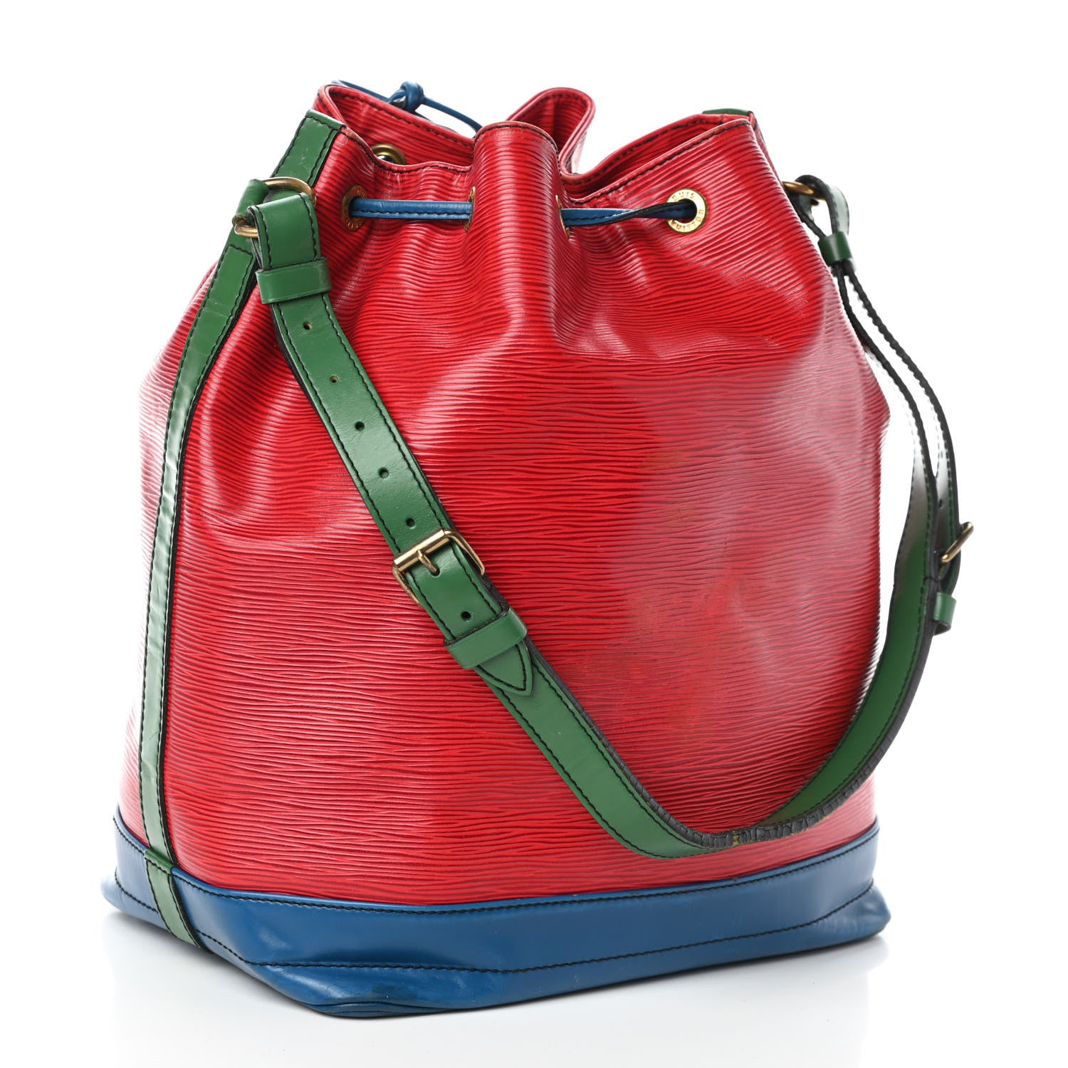 Louis Vuitton Epi Tri-Color Noe Castillan Red Toledo Borneo 4 of 16