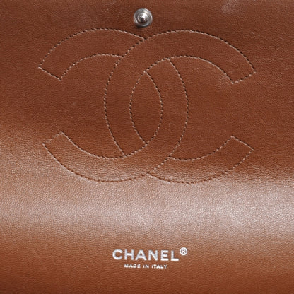 Chanel Lambskin Maxi Double Flap Brown 5 of 7