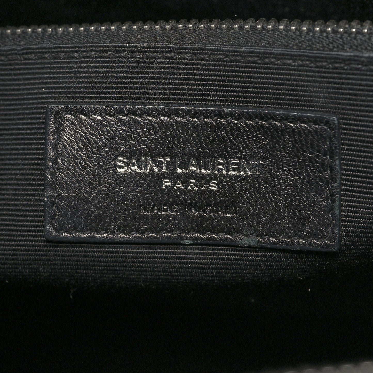 Grained Calfskin Small Sac De Jour Black