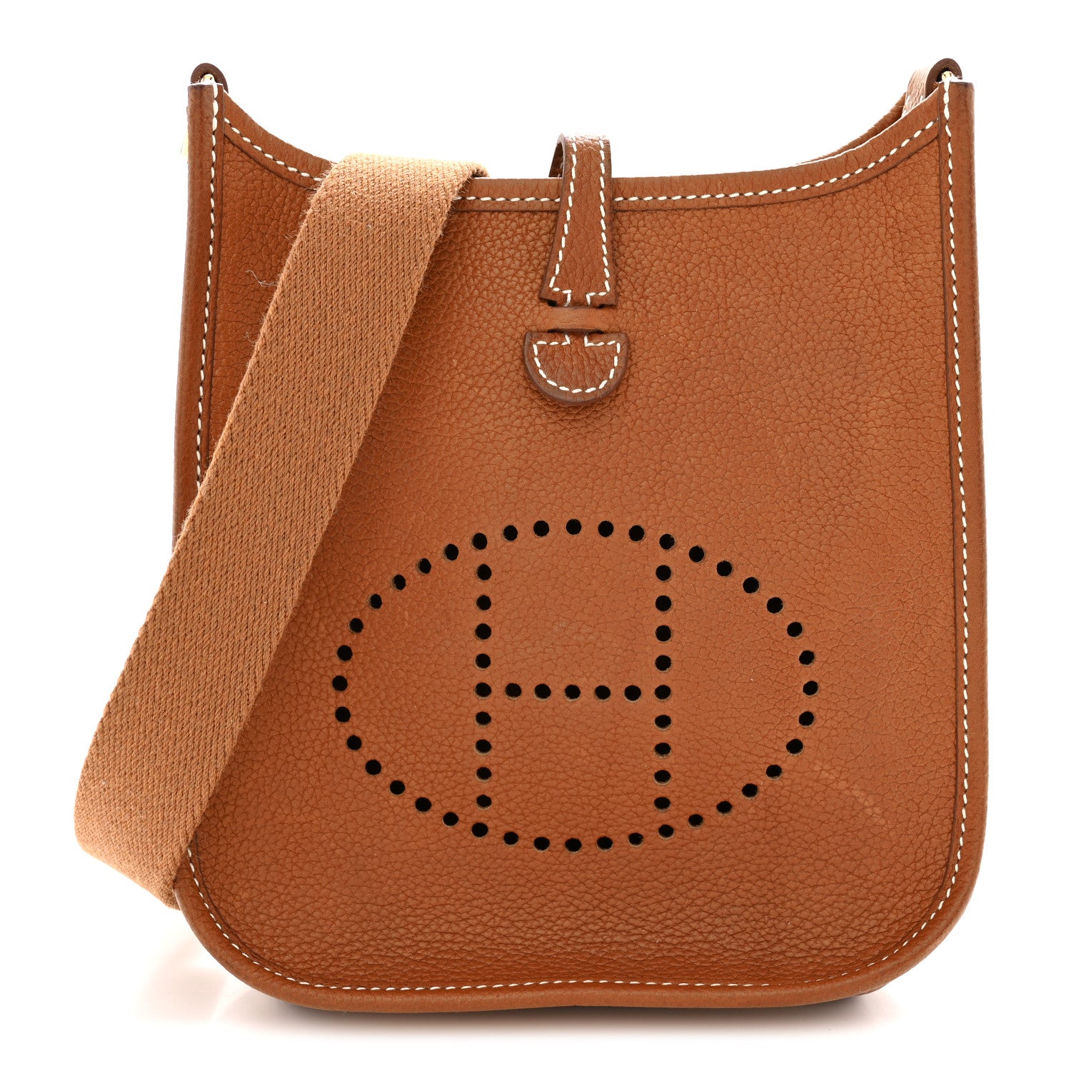 Hermes Taurillon Maurice Evelyne TPM Gold 1 of 11