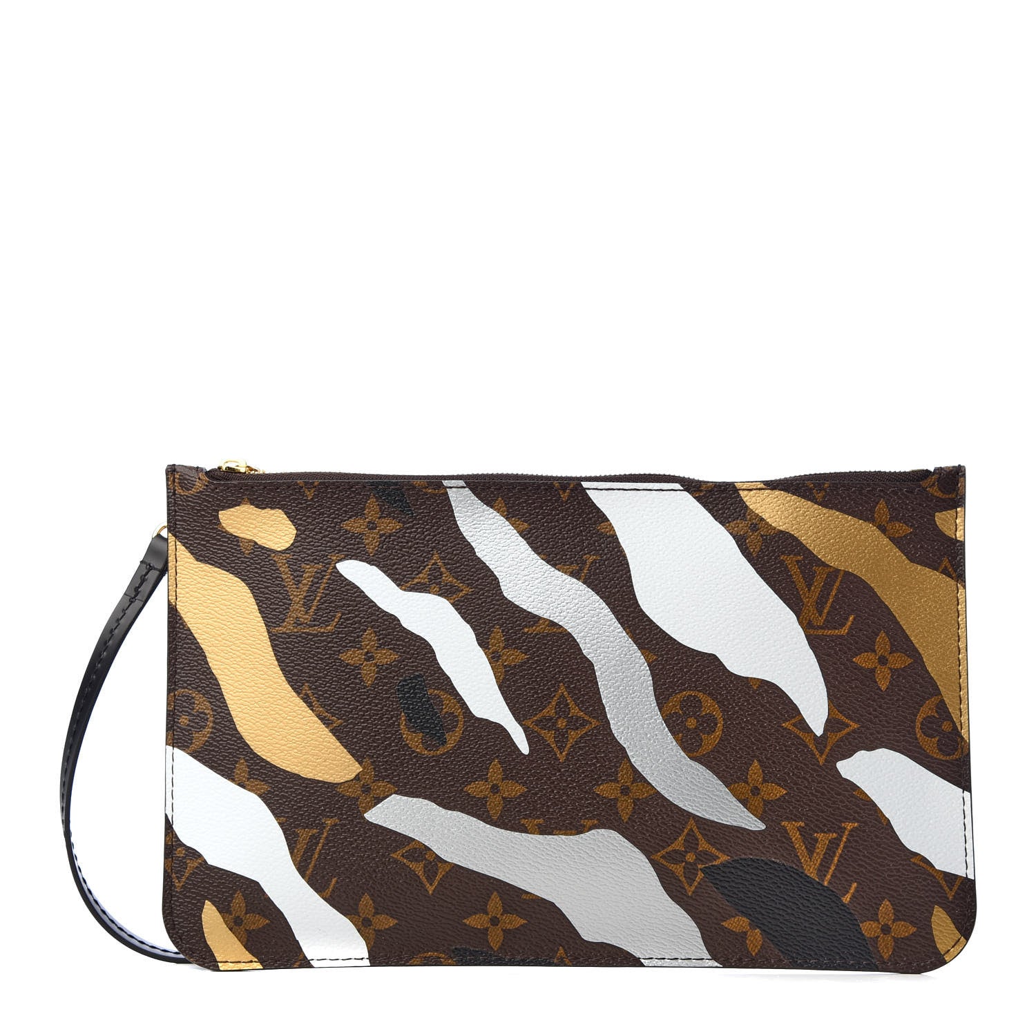 Louis Vuitton X LOL Monogram Neverfull MM GM Pochette Gold Silver 1 of 7