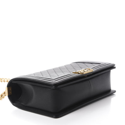 Chanel Caviar Quilted New Medium Boy Flap Black 4 of 11