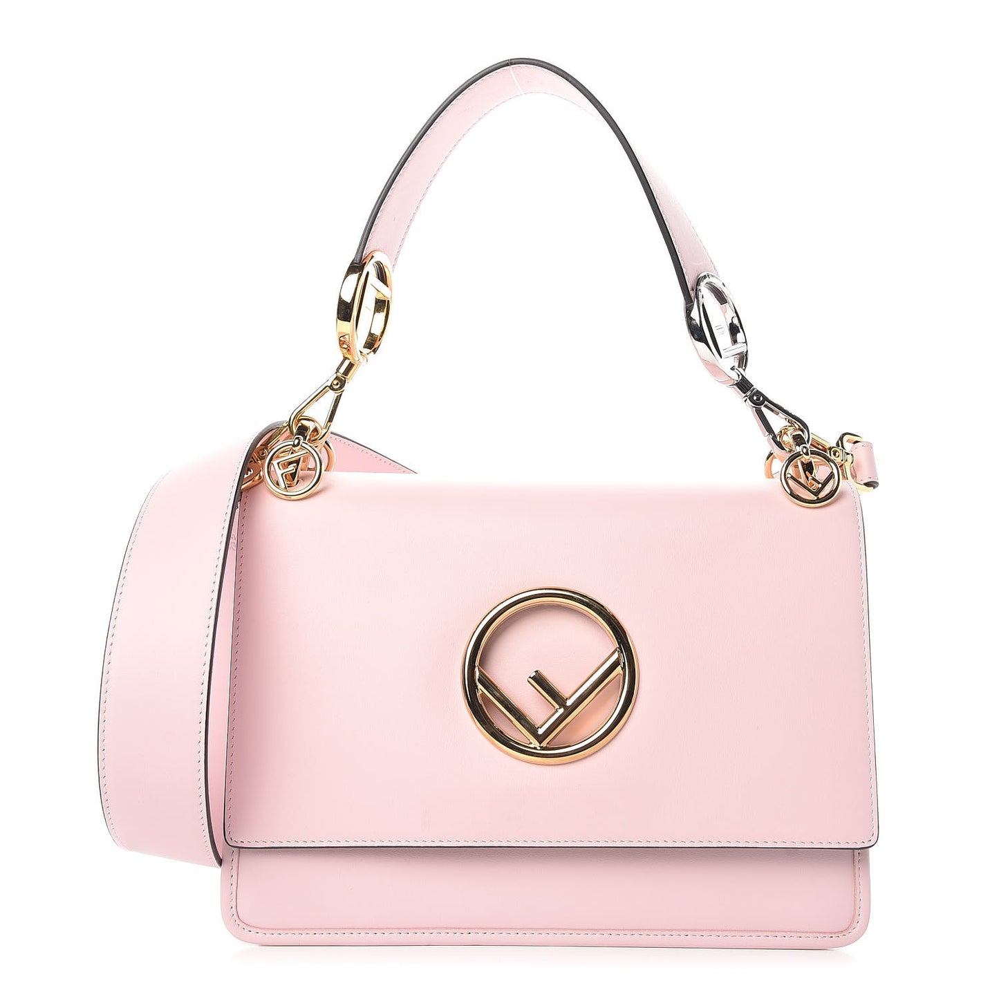 Vitello Century Opaco F is Fendi Kan I Shoulder Bag Peonia