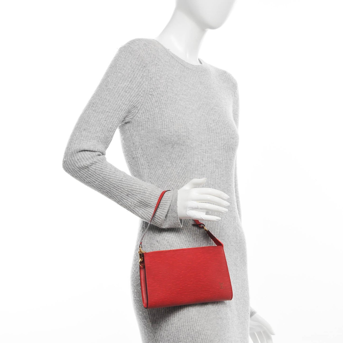 Epi Pochette Accessories 24 Rouge