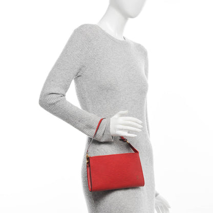 Louis Vuitton Epi Pochette Accessories 24 Rouge 2 of 6