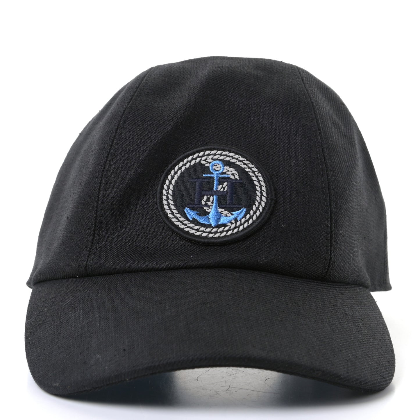 Linen Davis Ancre Cap 57 Black
